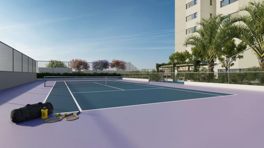 Quadra de Tênis Oficial